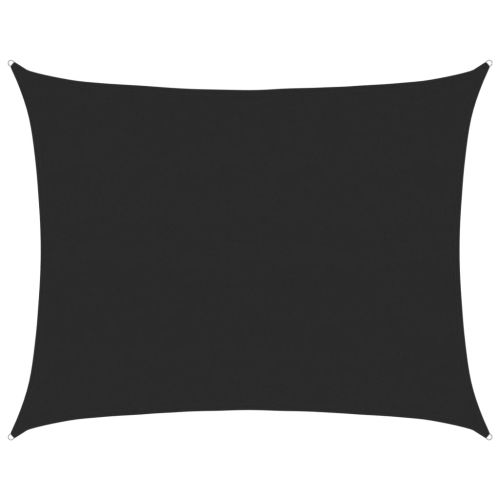 Платно-сенник, 160 г/м², правоъгълно, черно, 6x8 м, HDPE