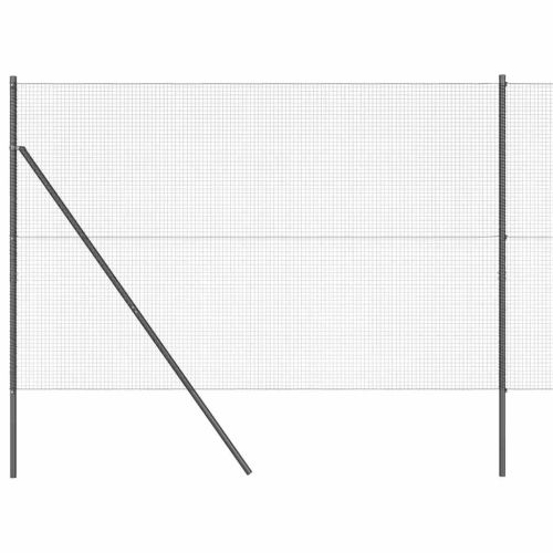 Стълб за ограда. Сив