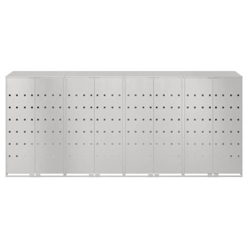 Контейнер за съхранение на 3 коша 340 x 77.5 x 115.5 см