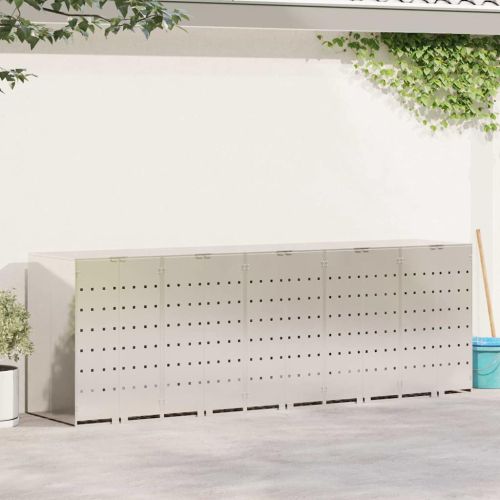 Контейнер за съхранение на 3 коша 340 x 77.5 x 115.5 см