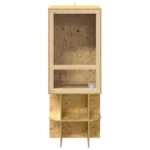 Терариум Кафяво 50 x 50 x 130 см ОСБ