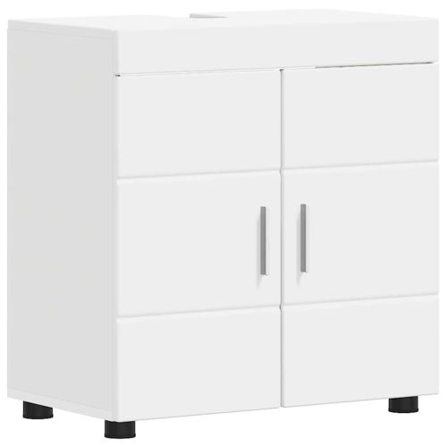 Комплект мебели за баня TULUM 4 pcs Бяло 60 x 34 x 63 см