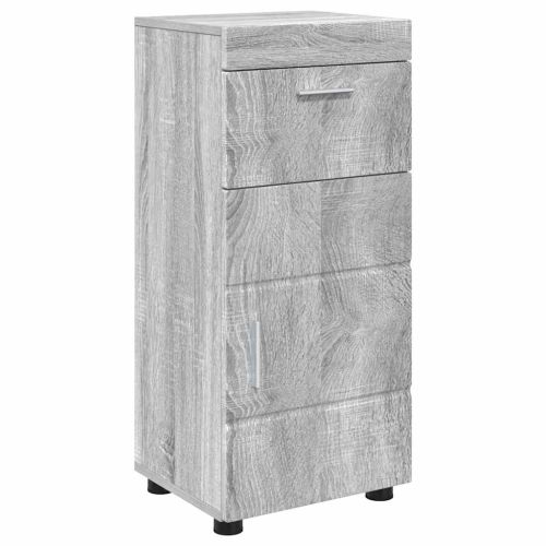 Комплект мебели за баня TULUM 4 pcs Сив Сонома 60 x 34 x 63 см