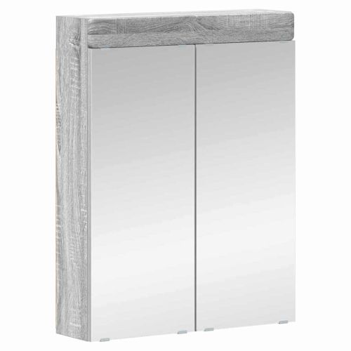Комплект мебели за баня TULUM 5 pcs Сив Сонома 60 x 34 x 63 см