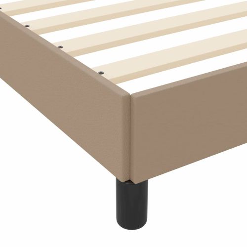 Рамка за легло с матрак Капучино 90 x 200 cm текстил