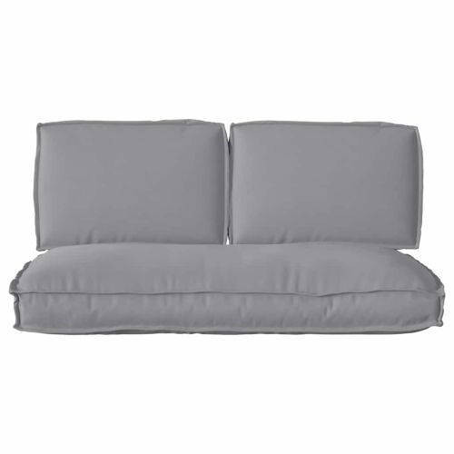 Комплект възглавници 3 pcs Сив Оксфордска тъкан