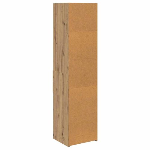 Висок шкаф с чекмедже Дъб 45 x 42,5 x 185 см Инженерно дърво