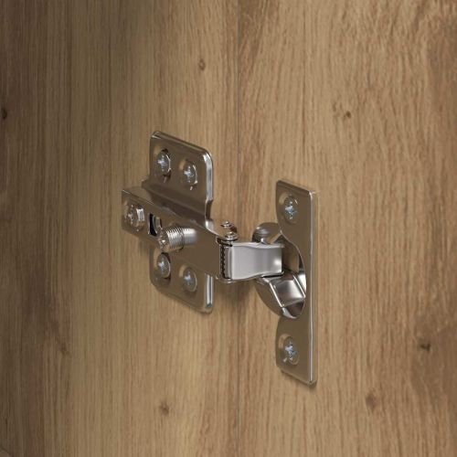 Стенно монтиран шкаф 2 pcs Дъб 69,5 x 34 x 90 см