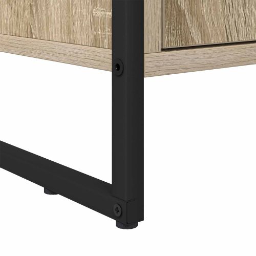 Шкаф за книги 2 pcs Сонома 99,5 x 30 x 108 см Инженерно дърво