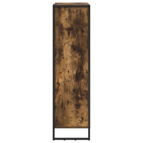 Шкаф за книги 2 pcs Димящ дъб 99,5 x 30 x 108 см