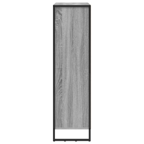 Шкаф за книги 2 pcs Сив Сонома 99,5 x 30 x 108 см