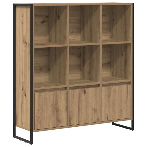 Шкаф за книги 2 pcs Дъб Артизан 99,5 x 30 x 108 см