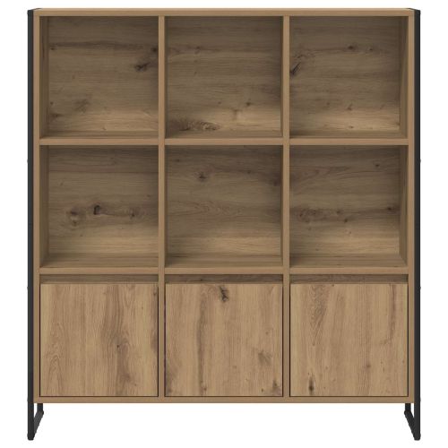 Шкаф за книги 2 pcs Дъб Артизан 99,5 x 30 x 108 см