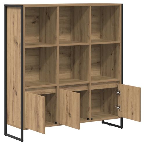 Шкаф за книги 2 pcs Дъб Артизан 99,5 x 30 x 108 см