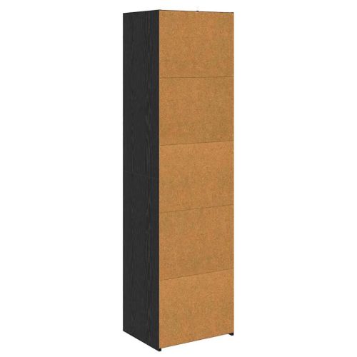 За шкафове Черния дъб 50 x 41 x 185 см Инженерно дърво