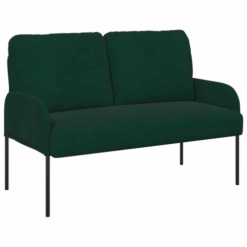 Комплекти дивани 3 pcs Тъмен зелен 115 x 56 x 80 см Шперплат