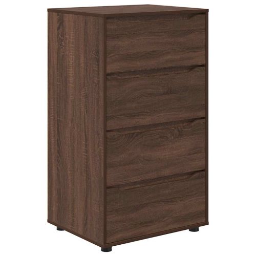 Шкафове за съхранение Кафяв дъб 60 x 48 x 105 см