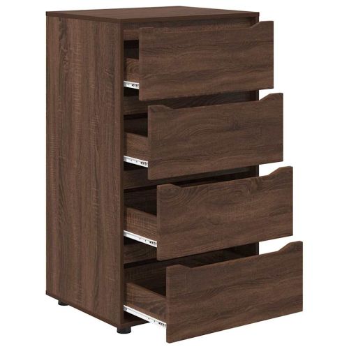 Шкафове за съхранение Кафяв дъб 60 x 48 x 105 см