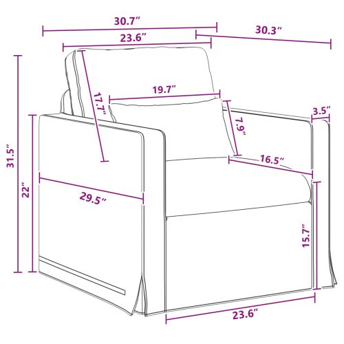 Комплект дивани 2 pcs Тъмен сив 158 x 78 x 80 см текстил