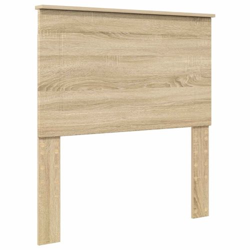 Рамка за легло Сонома дъб 90 x 200 cm Солидно борово дърво