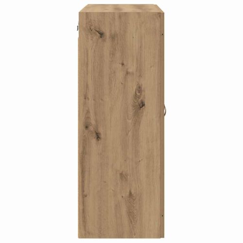 Стенно монтиран шкаф 2 бр. Дъб 69,5 x 34 x 90 см