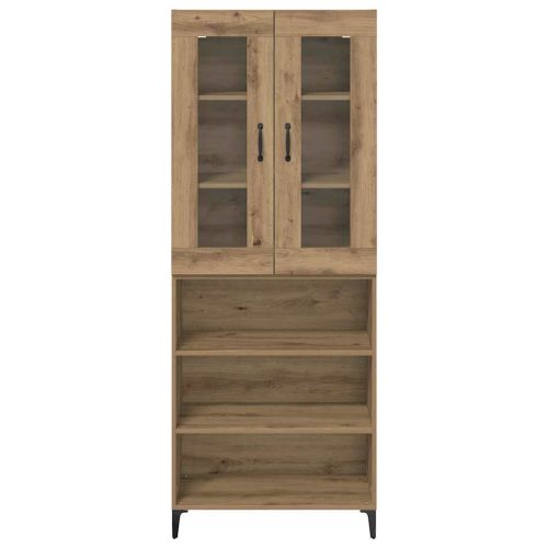 Висок шкаф Дъб 69,5 x 34 x 180 см Инженерна дървесина