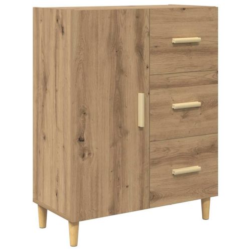 Висок шкаф Дъб 34,5 x 34 x 180 см Инженерна дървесина
