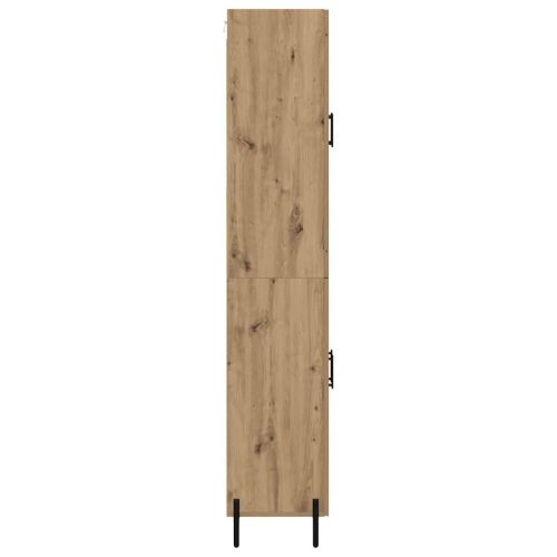Висок шкаф Дъб 69,5 x 34 x 180 см Инженерно дърво