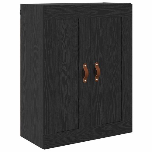 Висок шкаф Черния дъб 69,5 x 34 x 180 см Инженерно дърво