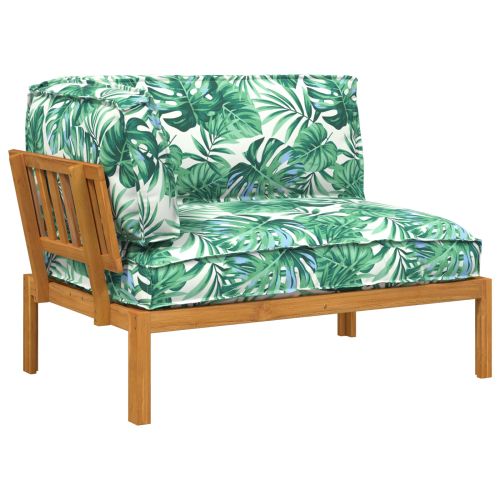 Комплект дивани с възглавница Мотив с листа 133 x 92 x 69 см