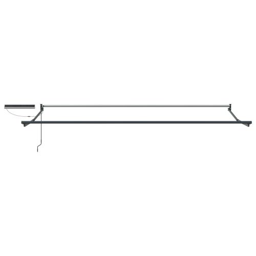 Електрически разтегателен навес Бордо и Антрацит 4 × 3 m