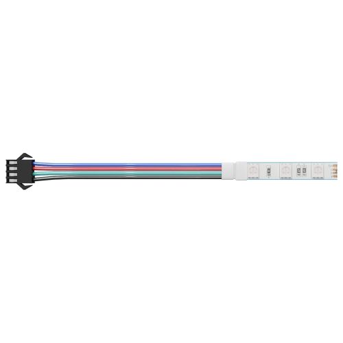 LED лента 2 бр. Черна и Многоцветна Мед и пластмаса