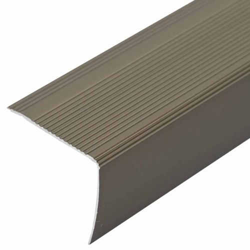 Профили за ръбове на стълби 30 pcs Шампанско 67 x 3 x 2 см