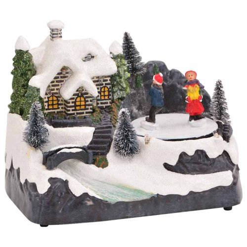 Празнична декорация за маса Многоцветен 16 x 11,5 x 13 см