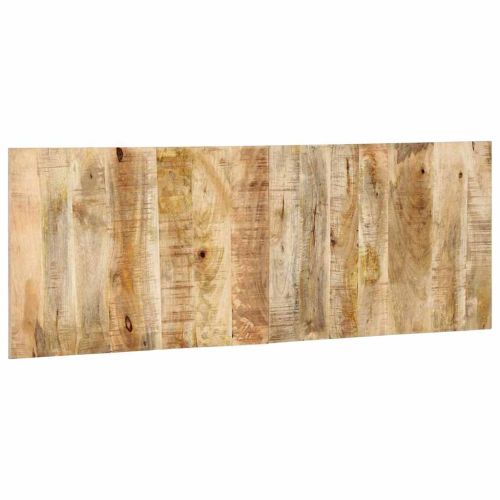 Табла за глава 140 cm Масивна груба дървесина Манго