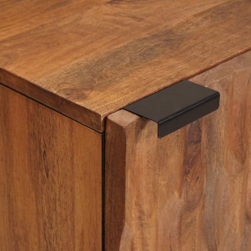 Служебен шкаф с врата Финал на кафяво акацие 40 x 33 x 75 см