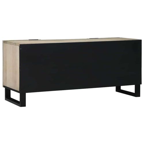 ТВ Единици с чекмедже Бяло 105 x 33 x 46 см Инженерно дърво