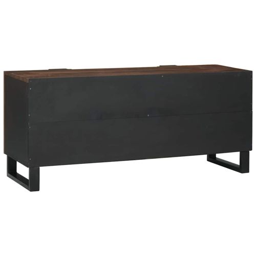 ТВ Единици с чекмедже Орех 105 x 33 x 46 см Инженерно дърво