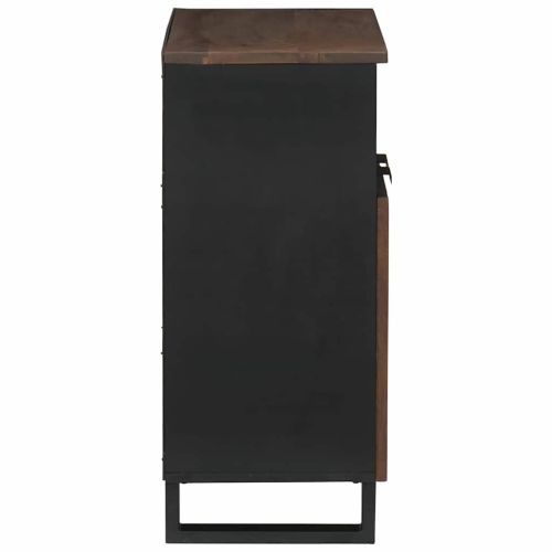 Шкаф с чекмедже Кафяво 60 x 33 x 75 cm мангово дърво масив