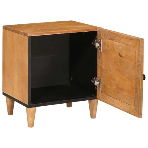 Нощен шкаф Светло кафяво 80 x 50 x 40 cm Инженерна дървесина