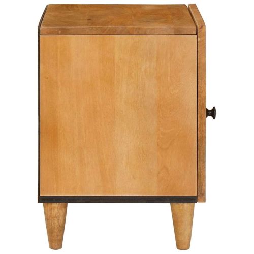 Нощен шкаф Светло кафяво 80 x 50 x 40 cm Инженерна дървесина