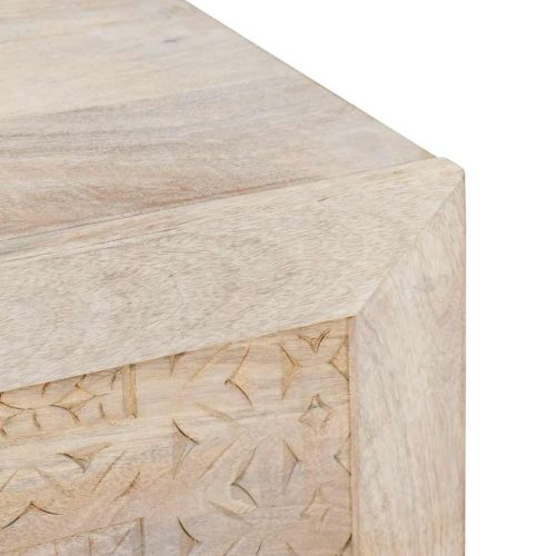 Служебен шкаф Избелено бяло 80 x 33 x 75 см