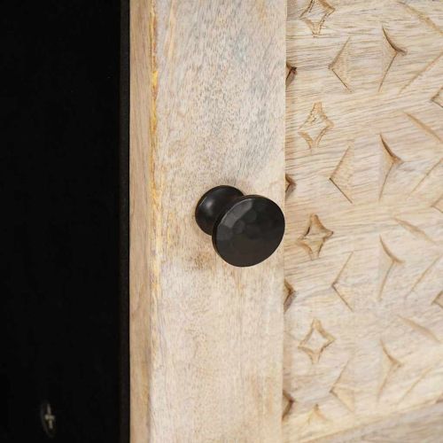 Служебен шкаф Избелено бяло 80 x 33 x 75 см
