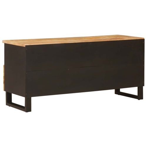 ТВ шкаф Corona Кафяво 100 x 33 x 46 см Солидно мангово дърво