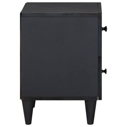 Нощно шкафче с чекмедже 2 pcs Кафяво 40 x 33,5 x 46 см