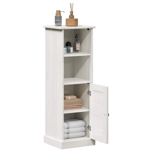 Шкаф за баня VIGO Бяло и антикварно бяло 37 x 34 x 110 см