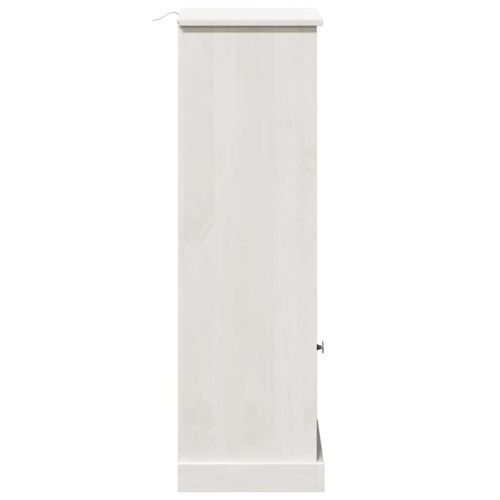 Шкаф за баня VIGO Бяло и антикварно бяло 37 x 34 x 110 см