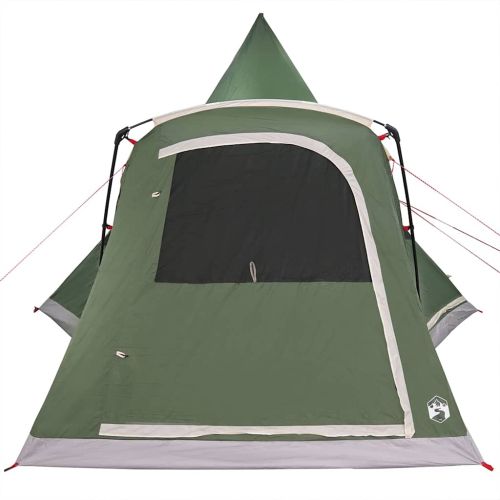 Тент тип Teepee за 5 души 5 души Зелен