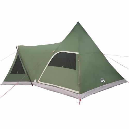 Тент тип Teepee за 5 души 5 души Зелен