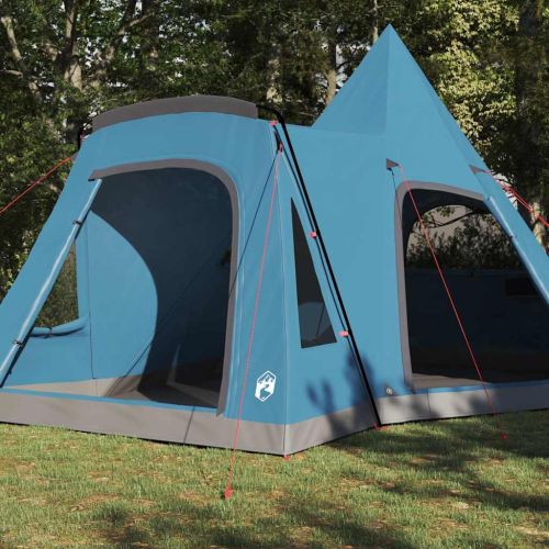 Тент тип Teepee за 5 души 5 души Синьо